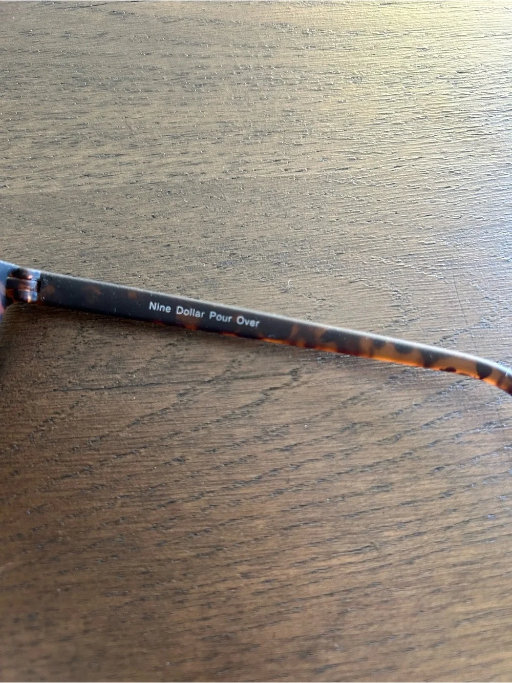 Goodr nine dollar pour over tortoise sunglasses